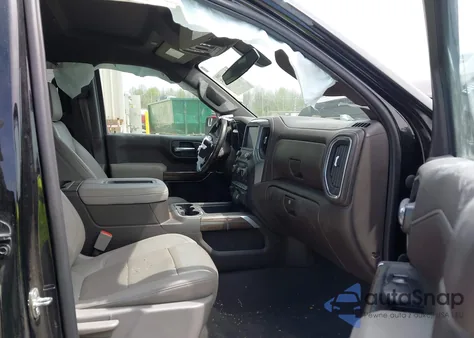 2021 Chevrolet Silverado 1500 4Wd Short Bed Rst из США, поврежденный, VIN 3GCUYEET3MG257648